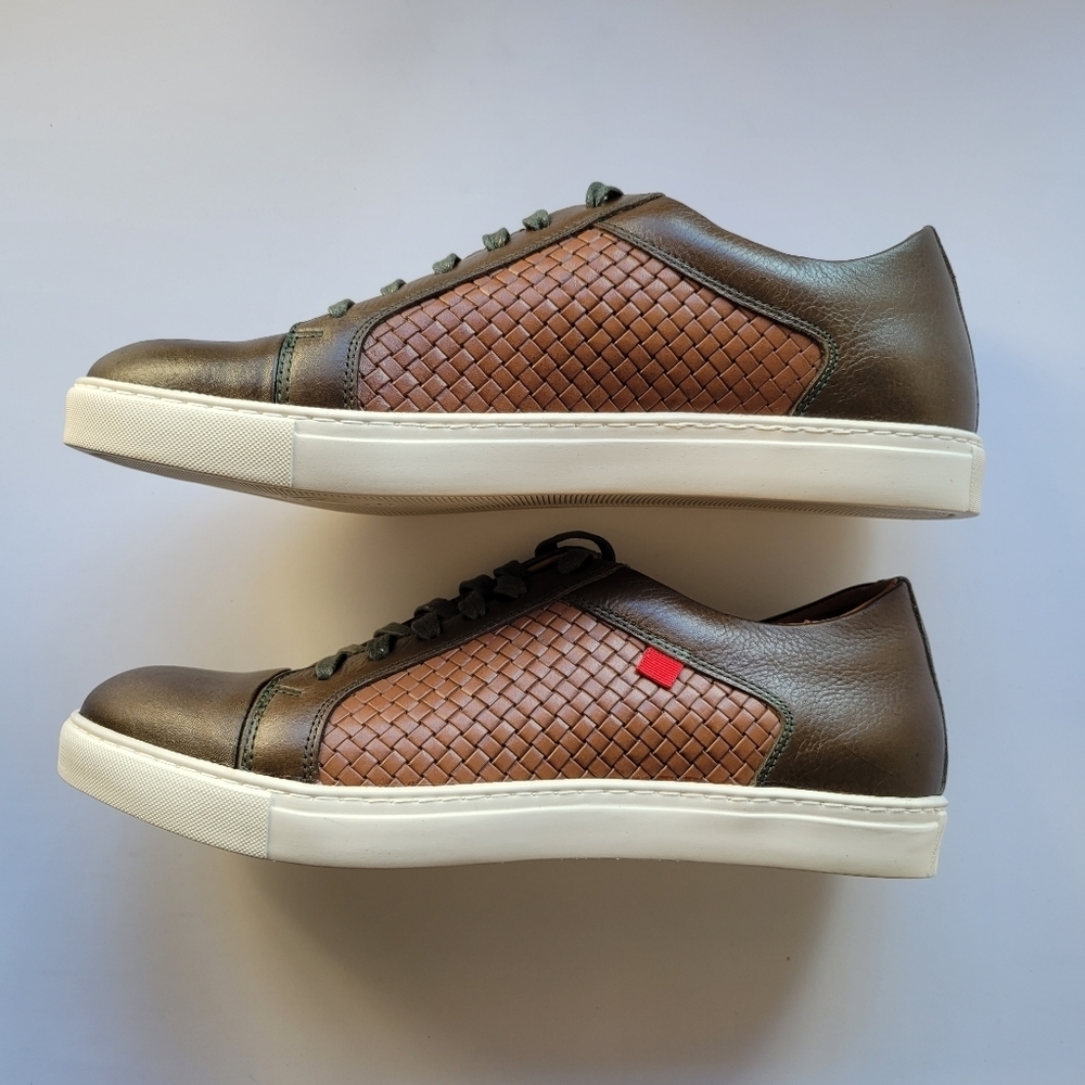 Marc Joseph Brown and Tan Sneakers - Picture 6 of 11